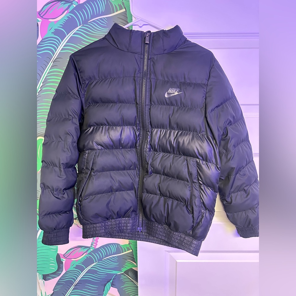 Nike puffy jacket- youth L